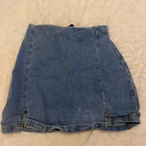 Jean skirt
